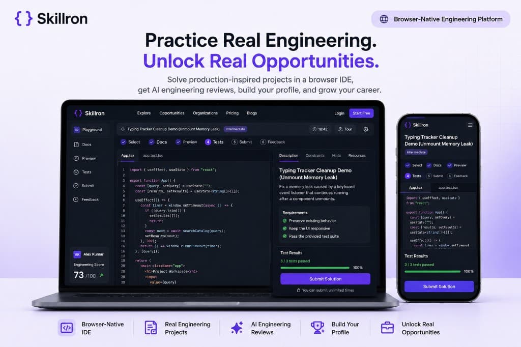 Skillron product preview